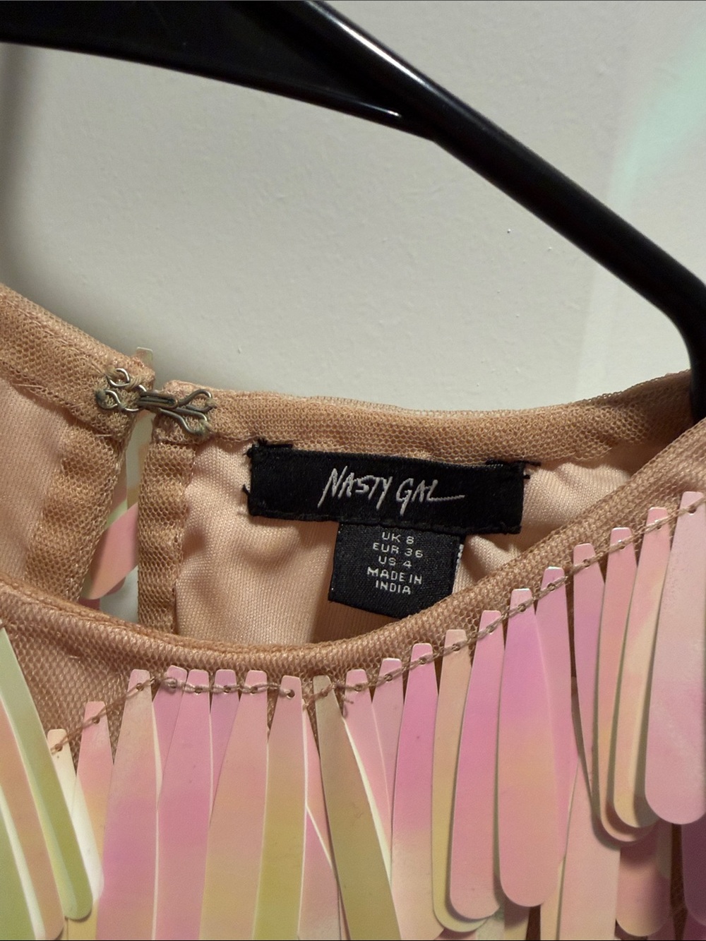 Nasty Gal Iridescent Sequin Tank Top - Picture 3 of 5